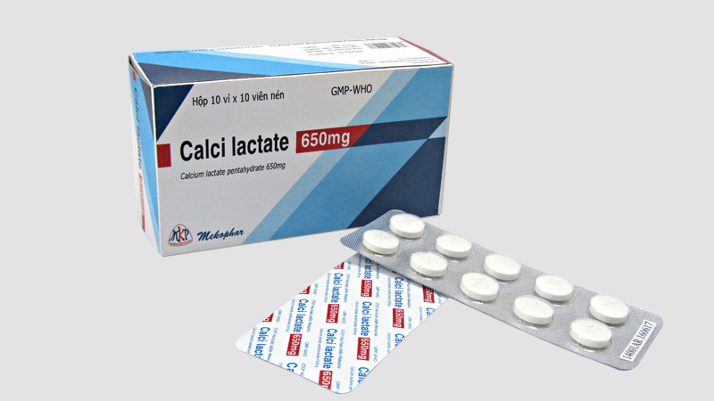 Calci Lactate 650mg